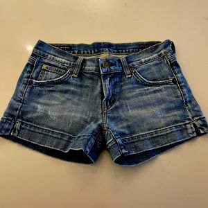 Ladies, citizens of humanity denim the rose short #903 stretch